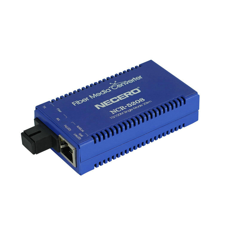 NCR-5208T 100M single-mode duplex fiber 2 Ethernet ports