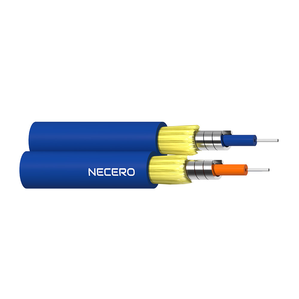 Indoor Duplex Armored Optical Fiber Cable(GJSFJBV)