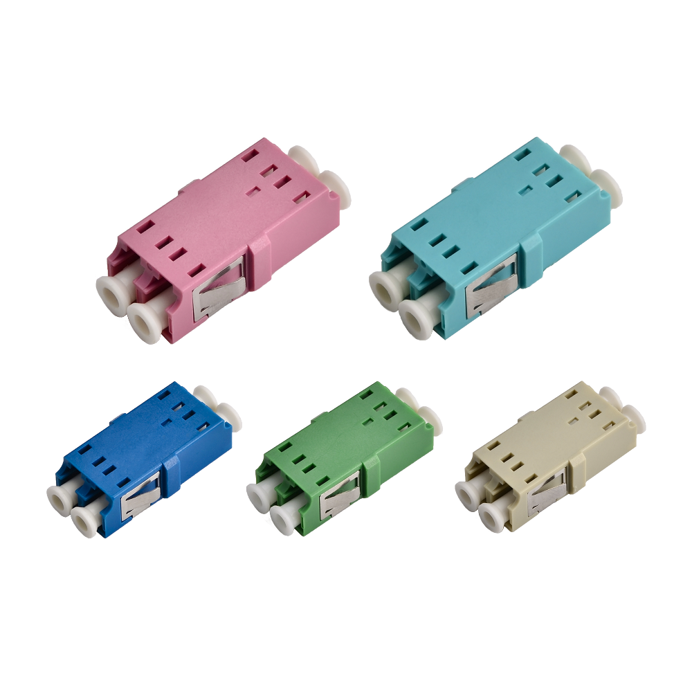 LC duplex adapter