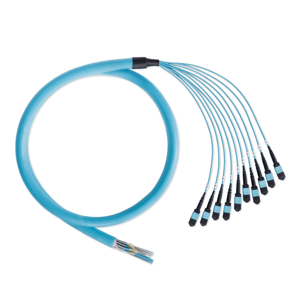120core armored fiber optic pigtail or patch cord
